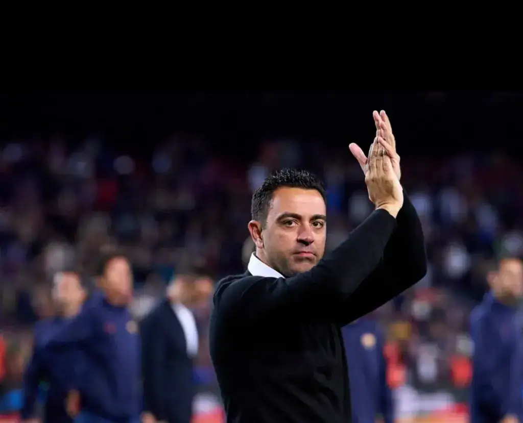 alt= Xavi sélectionneur Maroc