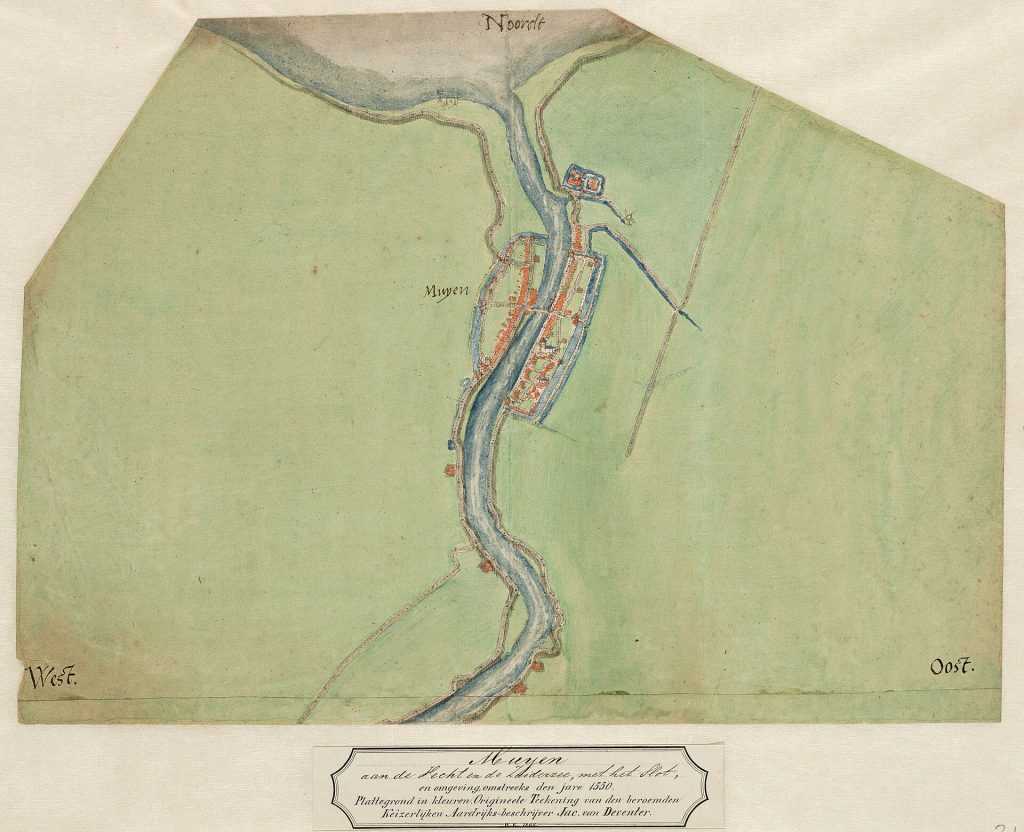 Muiden 1560 Jacob van Deventer