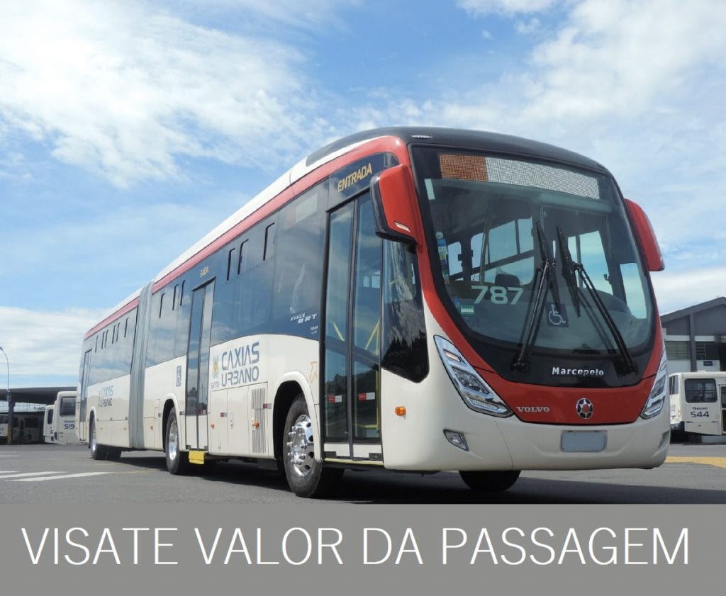 VALOR DA PASSAGEM VISATE RS CAXIAS DO SUL
