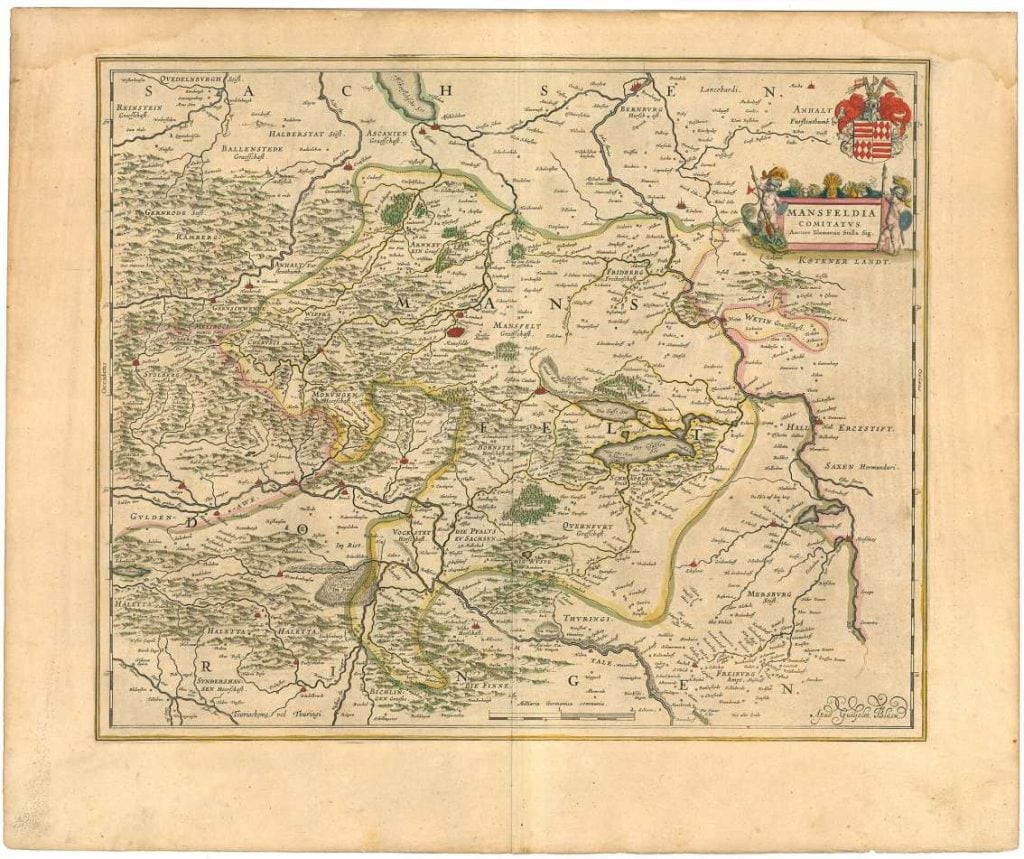 Mansfeld 1645 Blaeu