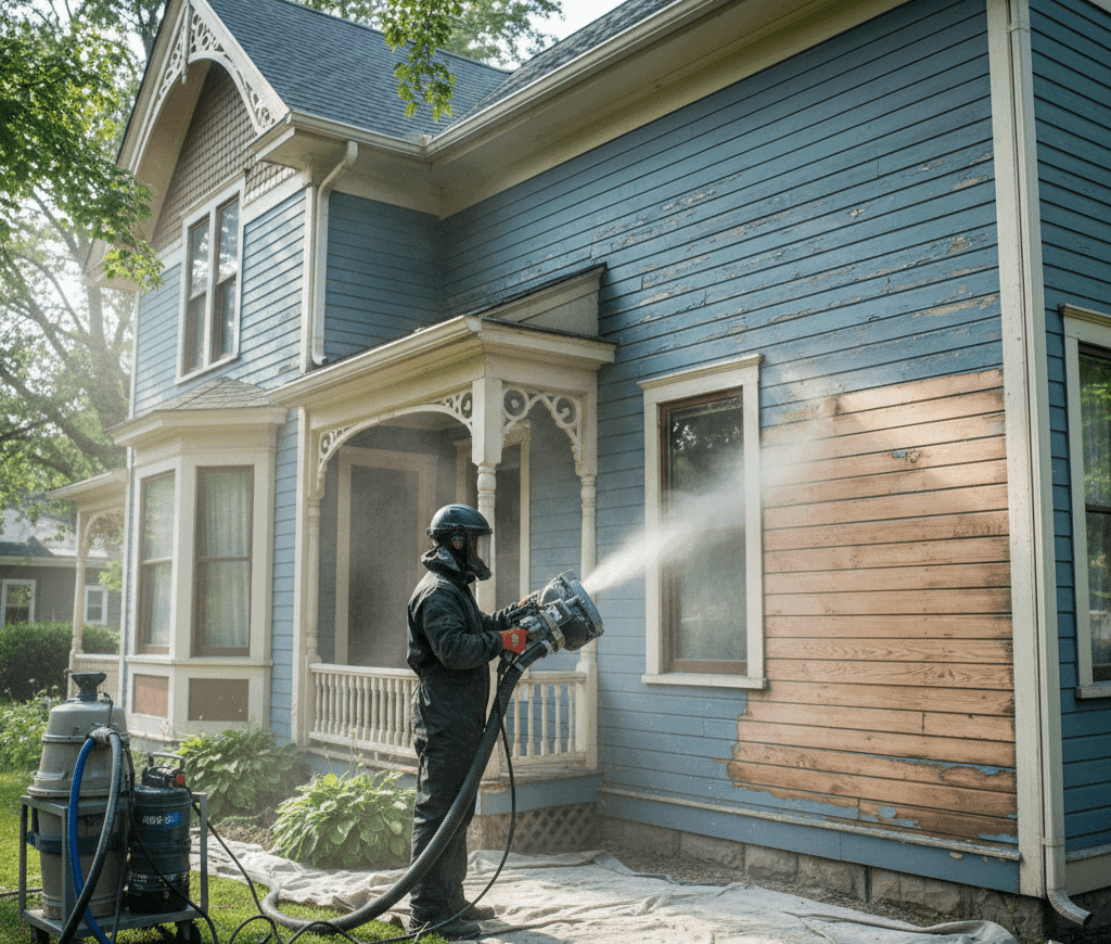 residential paint stripping service