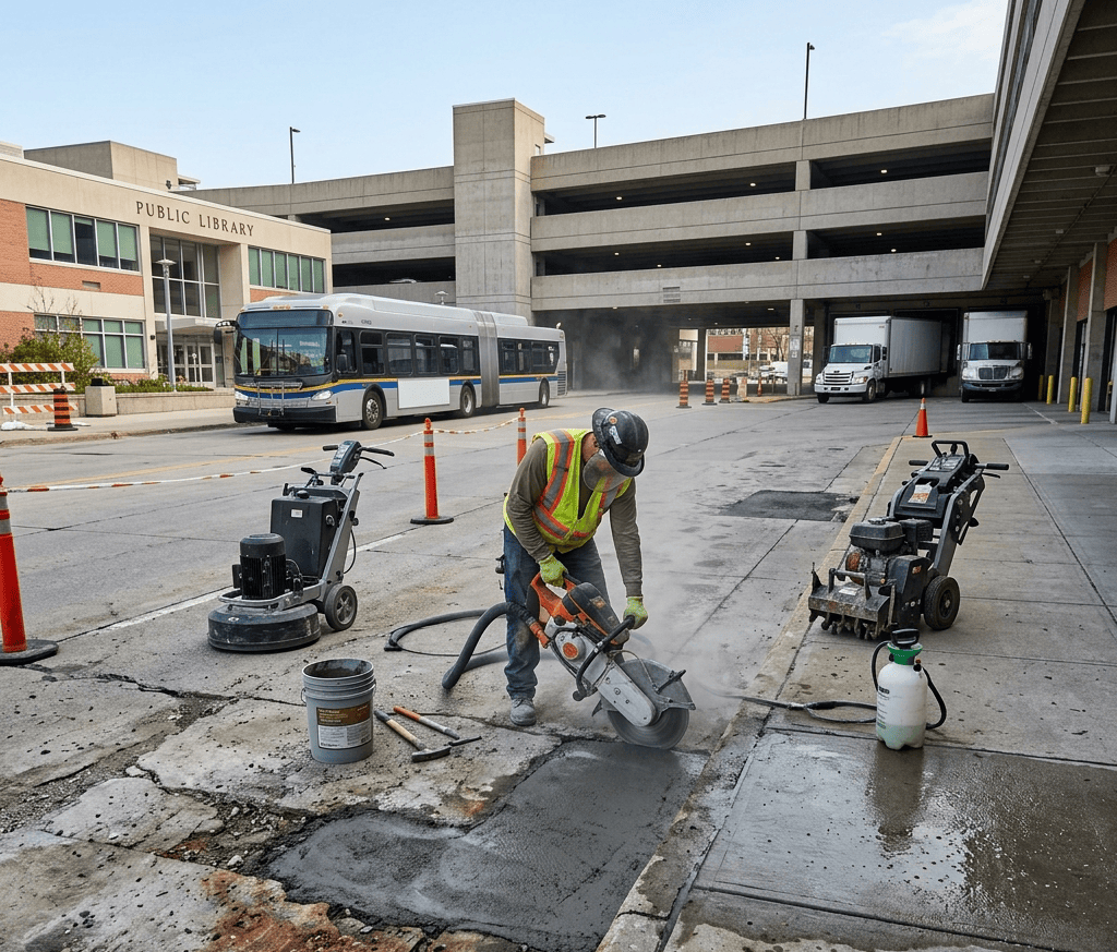 How Industrial Concrete Repair