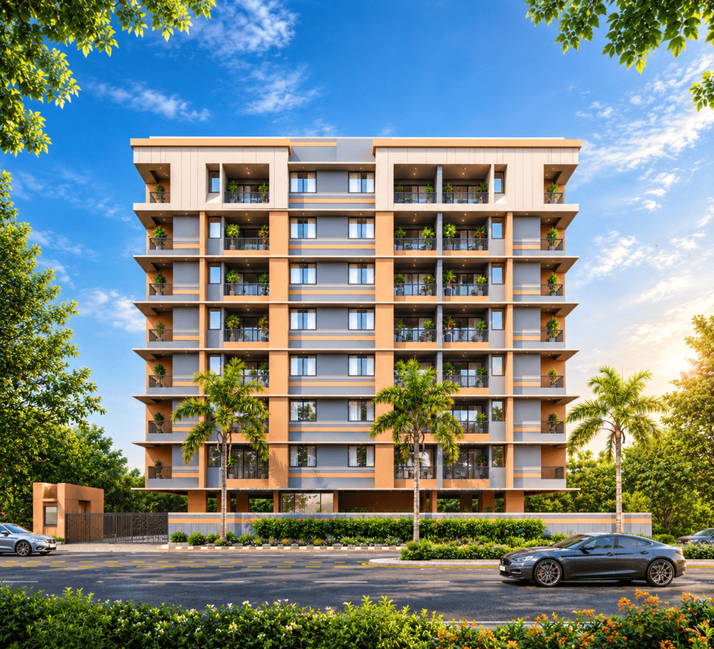 Vision Ekaan 2 BHK flats Spine Road Sector 10 PCMC