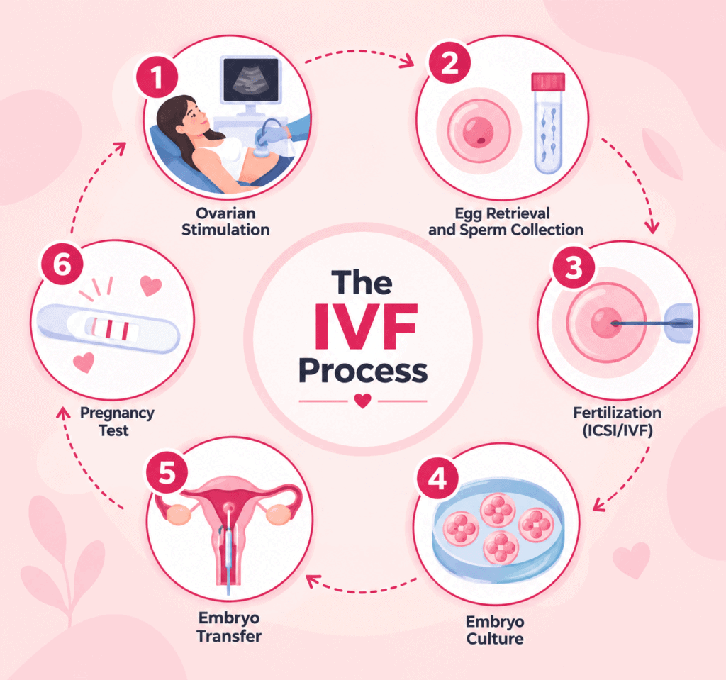 IVF Process Step By Step at Imprimis IVF Muzaffarpur