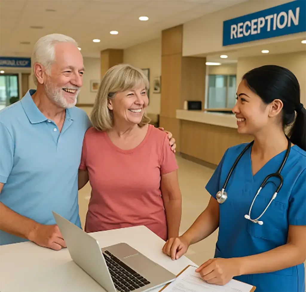 Modern private hospital in the Philippines offering affordable healthcare for retirees.