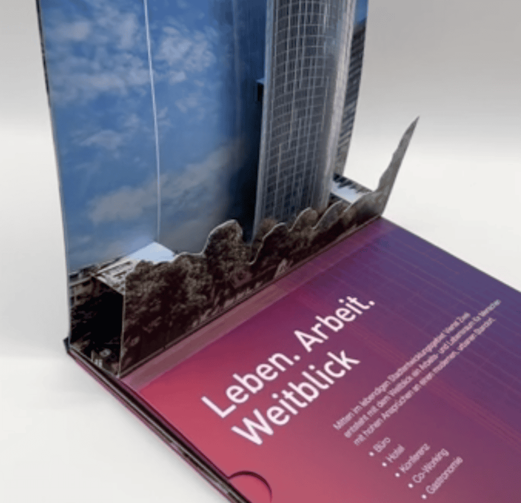 strabag popup book with 2d effect