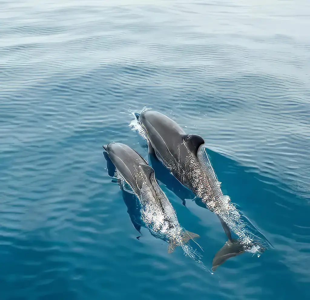 Another shot of dolphins in the area