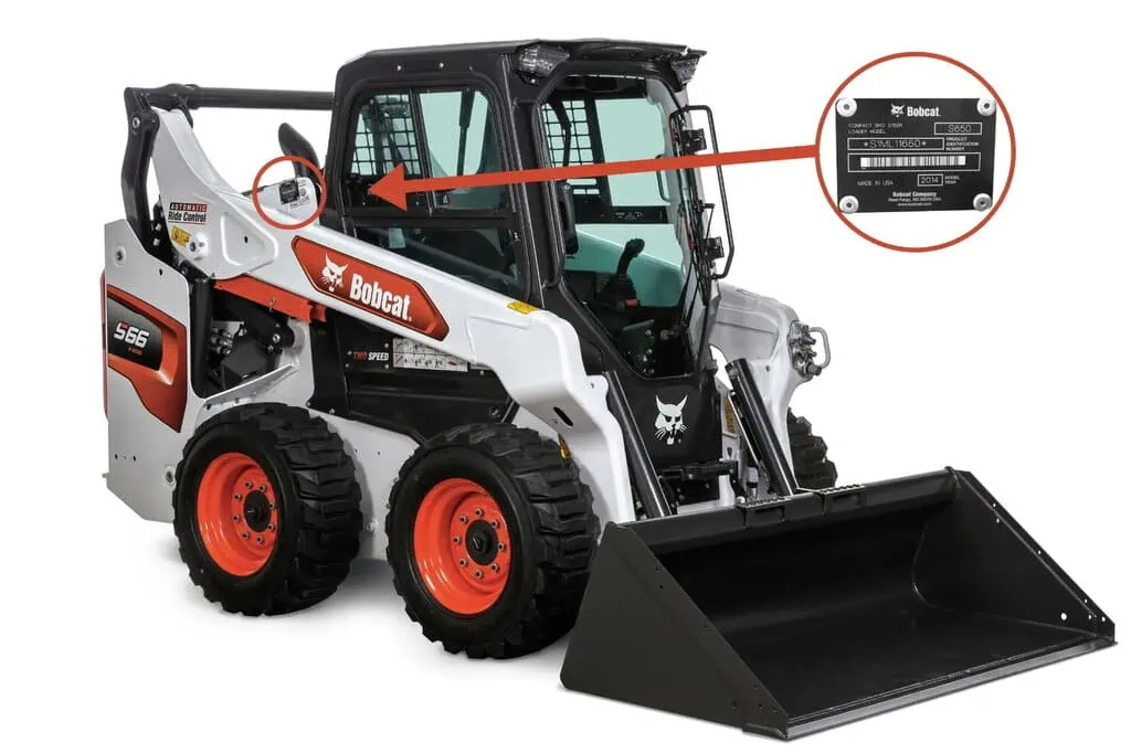 Finding Your Bobcat Serial Number & Model-Specific Parts 