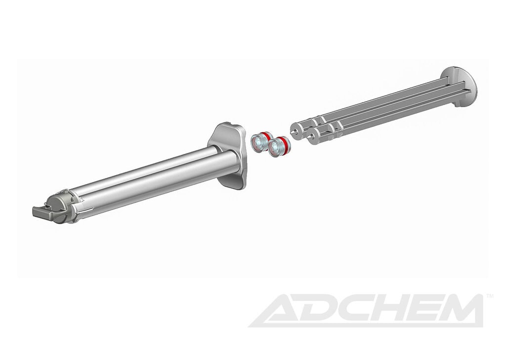 Doppelspritze K-System, 1:1, 5ml KK 005-01-10-01