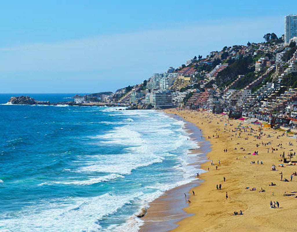 Praias para conhecer no Chile - Reñaca