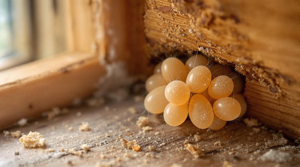 leave spider eggs alone