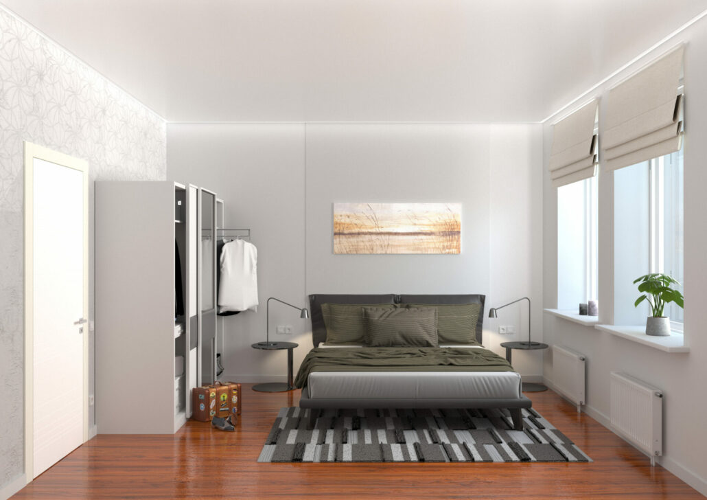 1A Spanndecke - Schlafzimmer - Spanndecke mit Beleuchtung