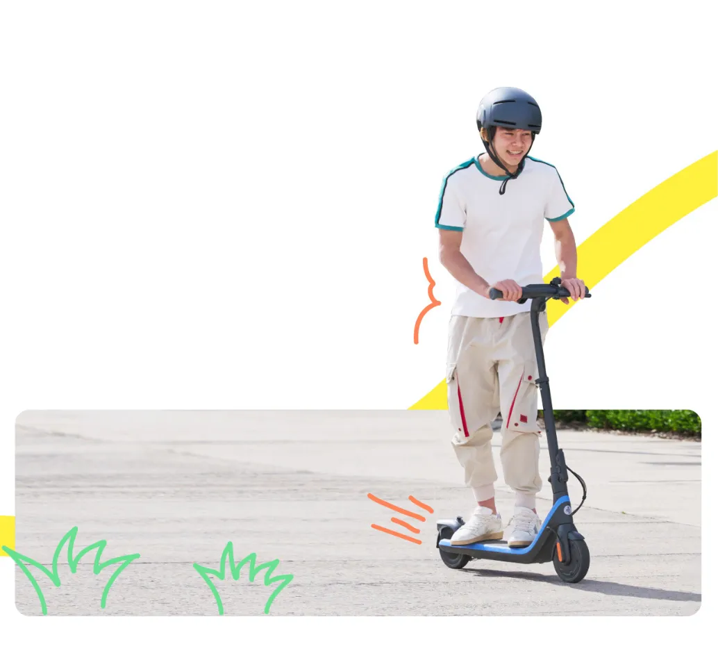 Детска електрическа тротинетка Segway-Ninebot KickScooter C2 Pro, 16км/ч / до 17км - 14