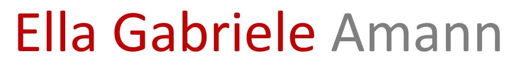 Ella Gabriele Amann
