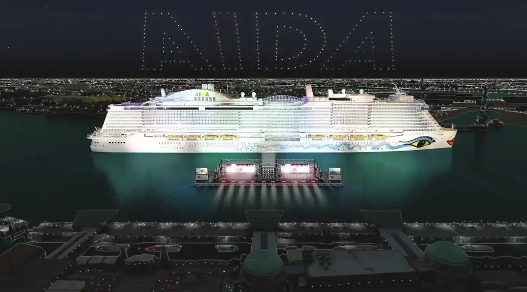 Aida Inszenierung Aidaprima Hamburger Hafengeburtstag