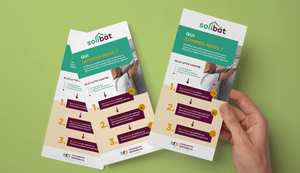 design de Flyers solibat