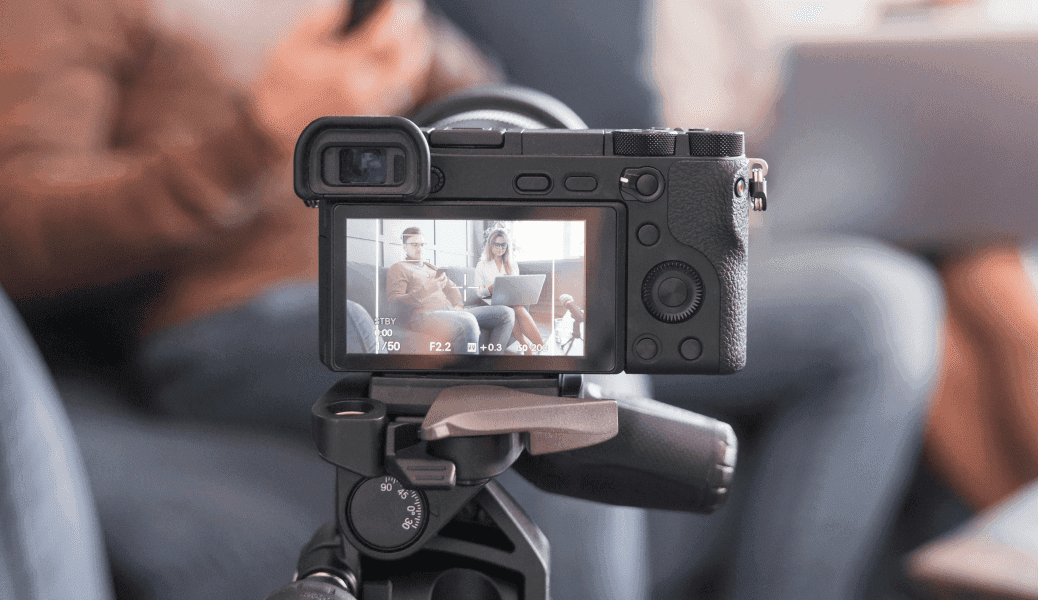 Appareil photo pour création de vidéo d'entreprise