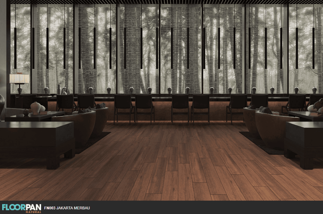 Floorpan Natural Jakarta Merbau