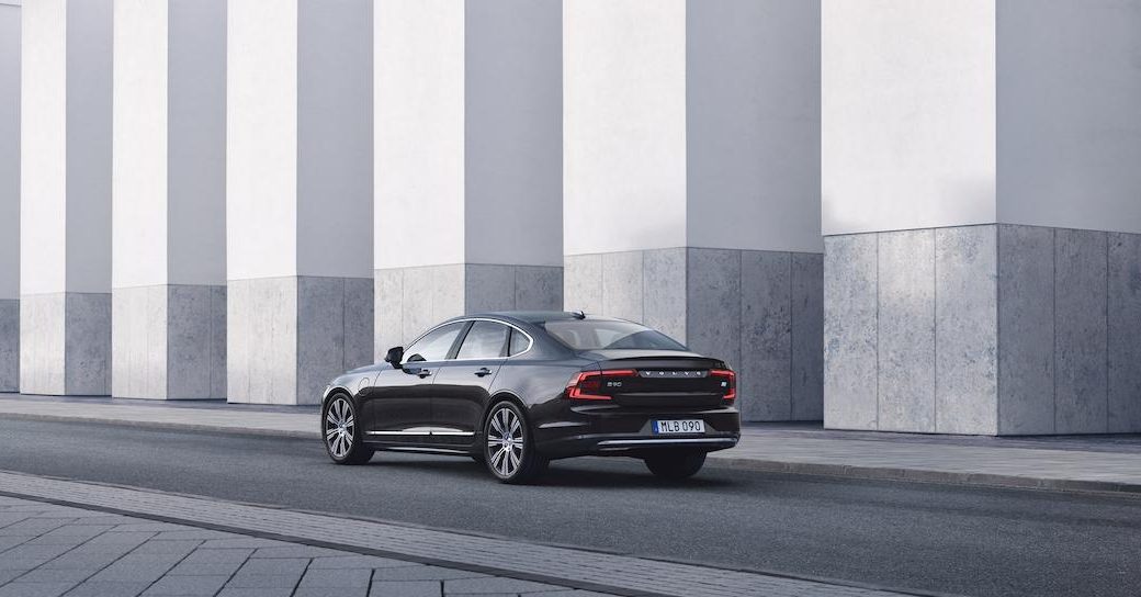Volvo S90 T8 Recharge Facelift rear