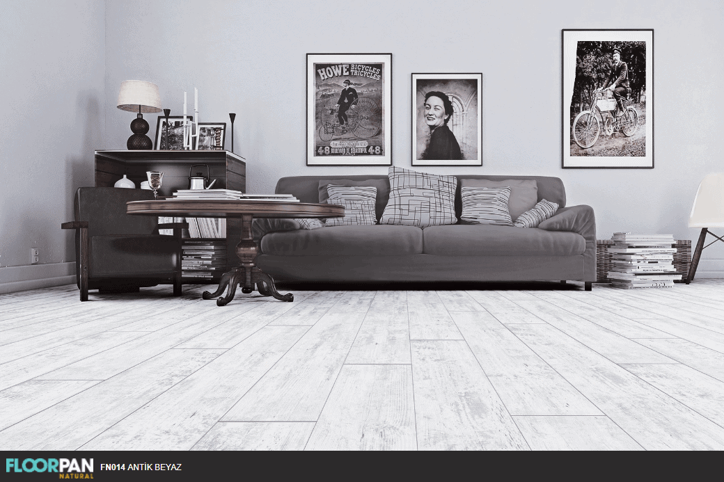 Floorpan Natural Antik Beyaz