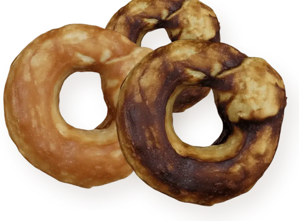 Donuts de colágeno para perro (pollo, pato y salmón) — promoción 5+1