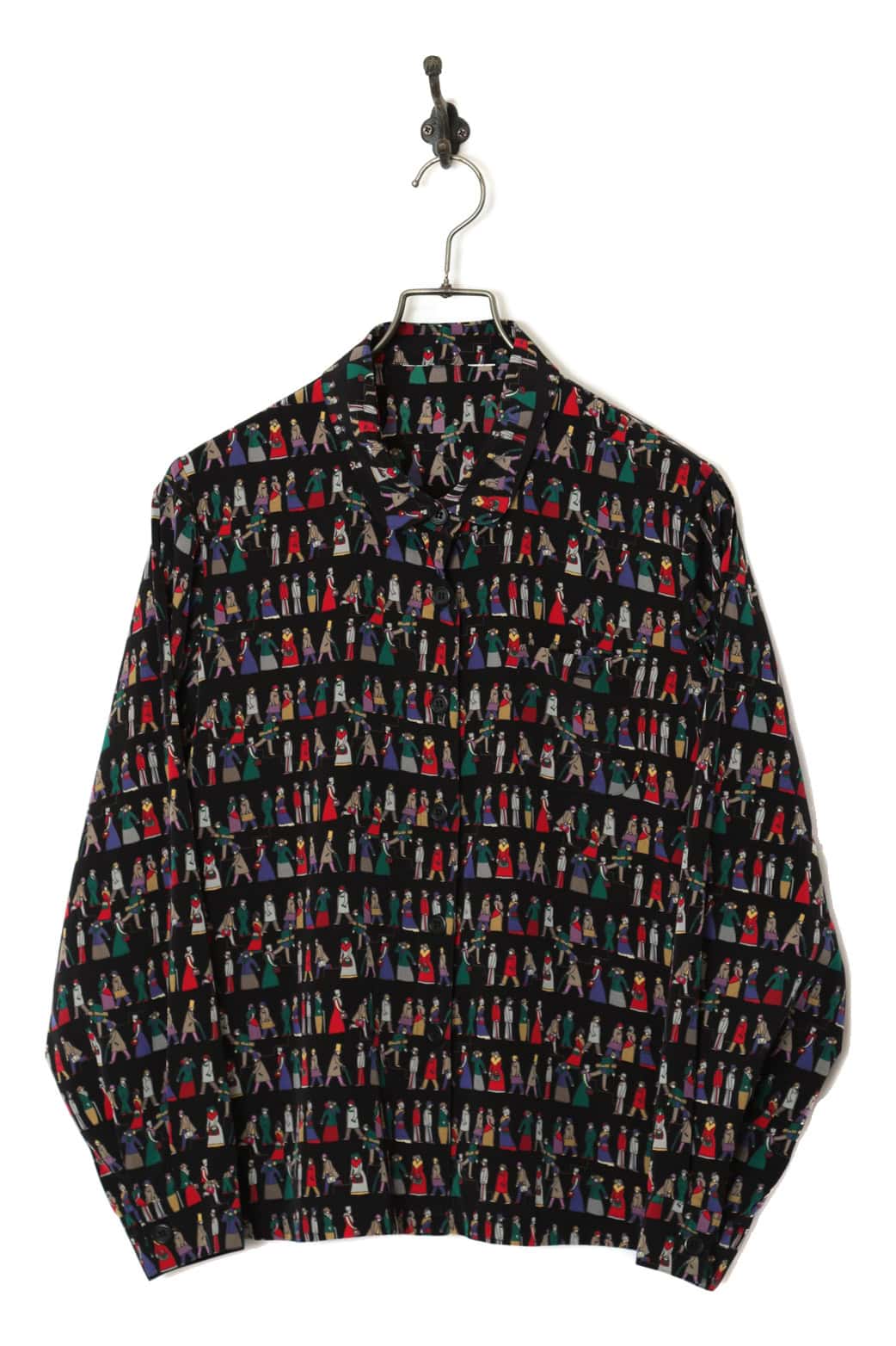 VINTAGE PATTERN PRINTED SHIRT/S