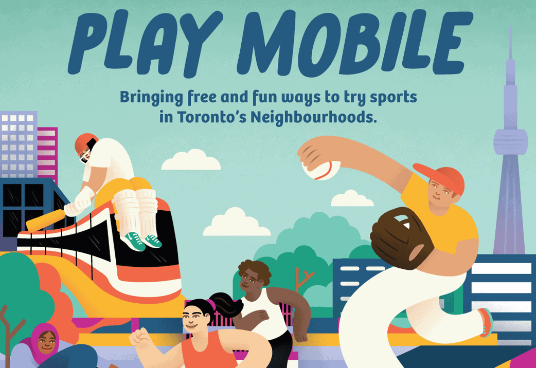 Toronto now has a FREE neighbourhood pop-up mobile sports program for kids in March Break