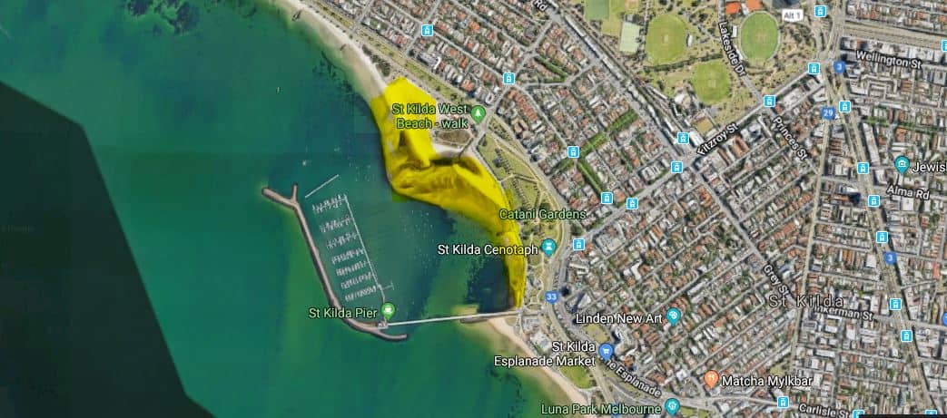 St Kilda West - Best dog-friendly beaches in Melbourne and Mornington Peninsula