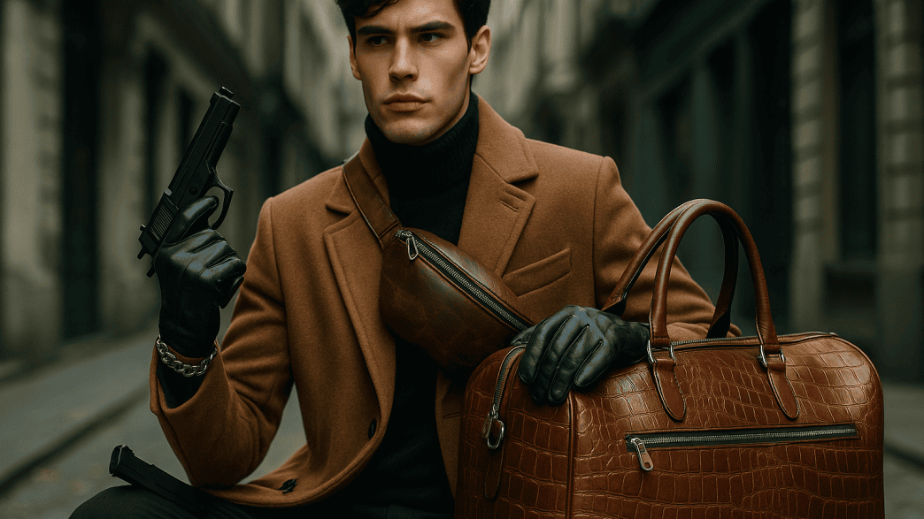Maskuliner Tatort Fashion Style