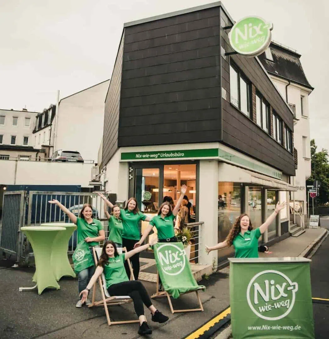Nix-wie-weg Reisebüro in Weiden