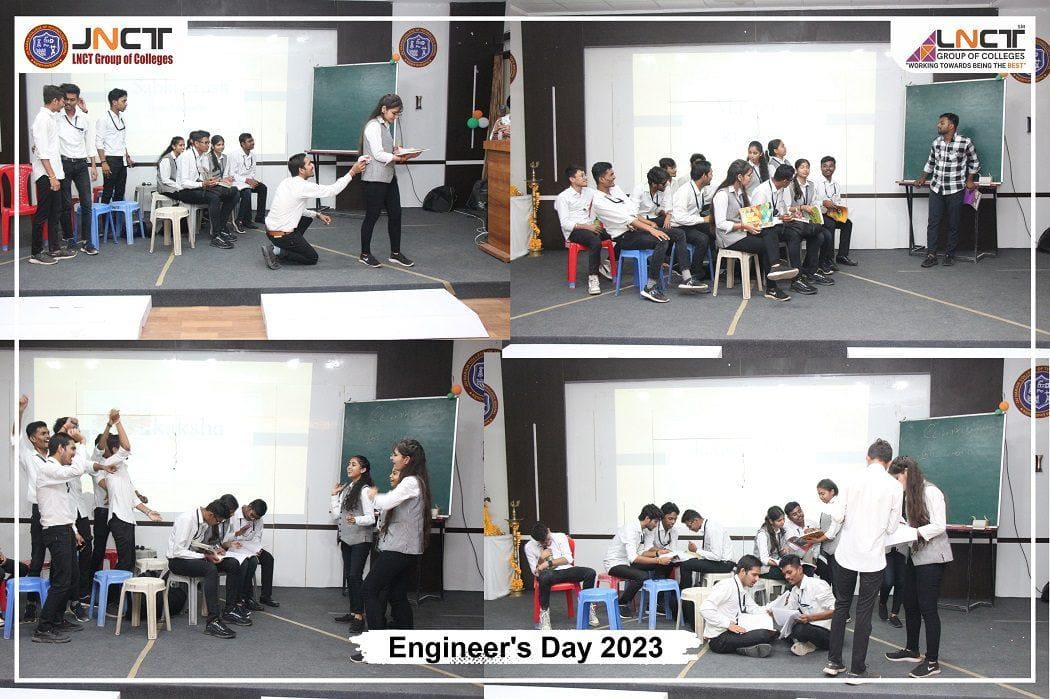 praudyogikee divas ke avasar par 15 September 2023 ko Cultural Club JNCT College mein sanskritik karyakram ka aayojan kiya gaya – Engineers Day