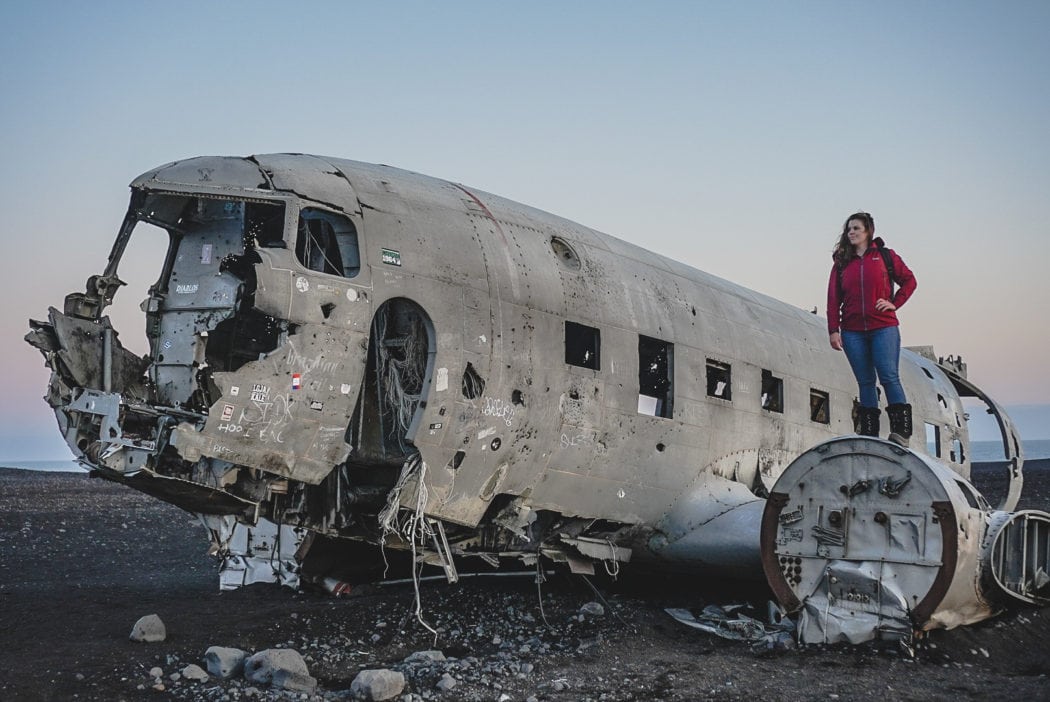 Iceland plane wreck hike