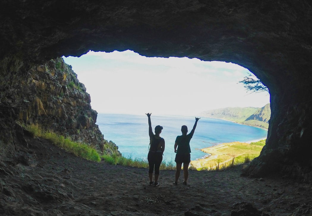 Upper Makua cave