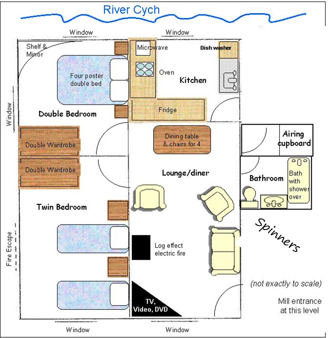 spinners floor plan