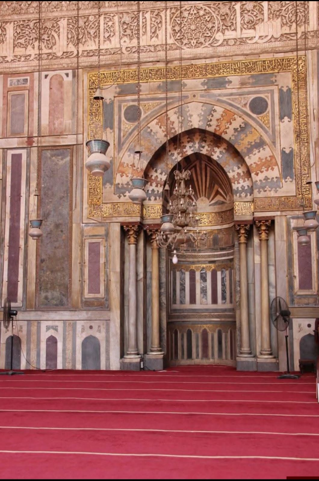 Gebetsrichtung in der Al-Rifa'i-Moschee in Kairo – Ausflüge von Hurghada Makadi Bay nach Kairo