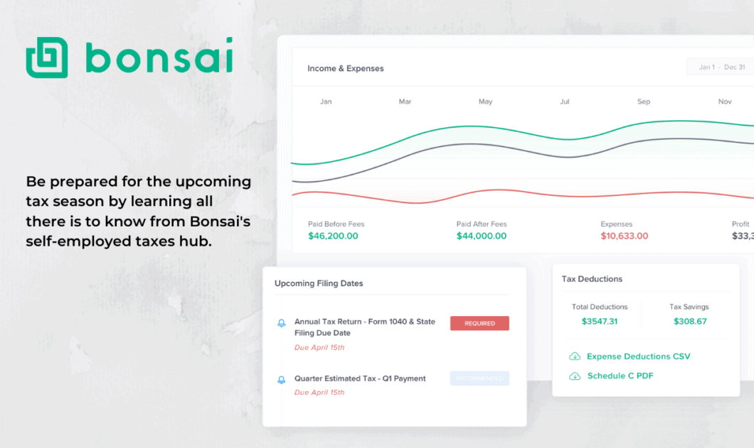 6. Bonsai Self-Employment Tax