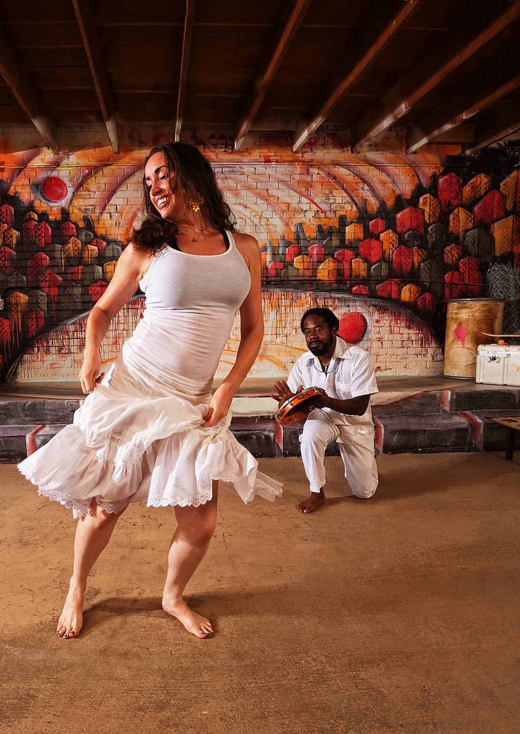 Cours de danse africaine — Dakar, Sénégal