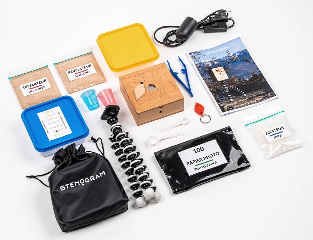 kit deluxe sténopé sténogram