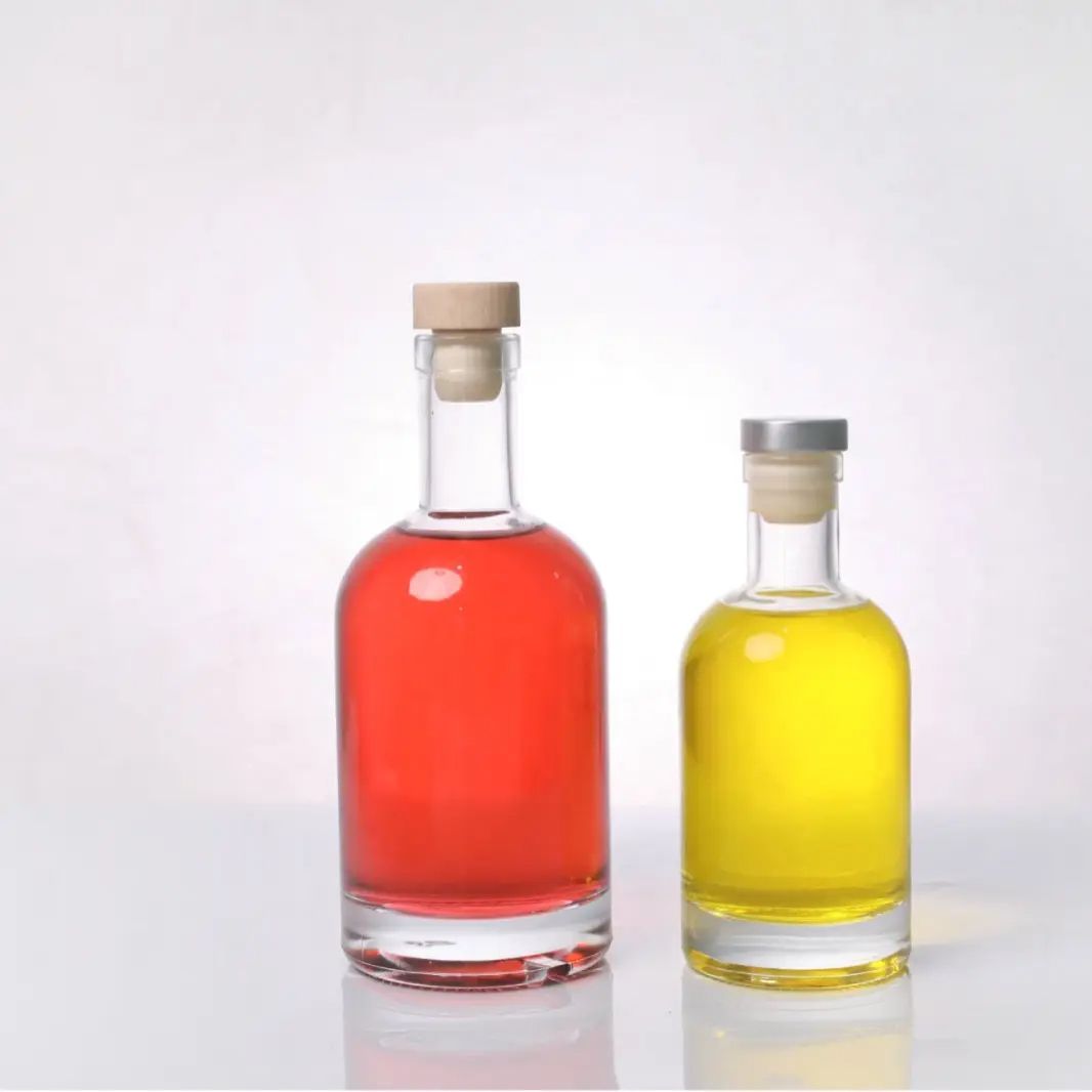 250ml Empty Vodka Glass Bottle
