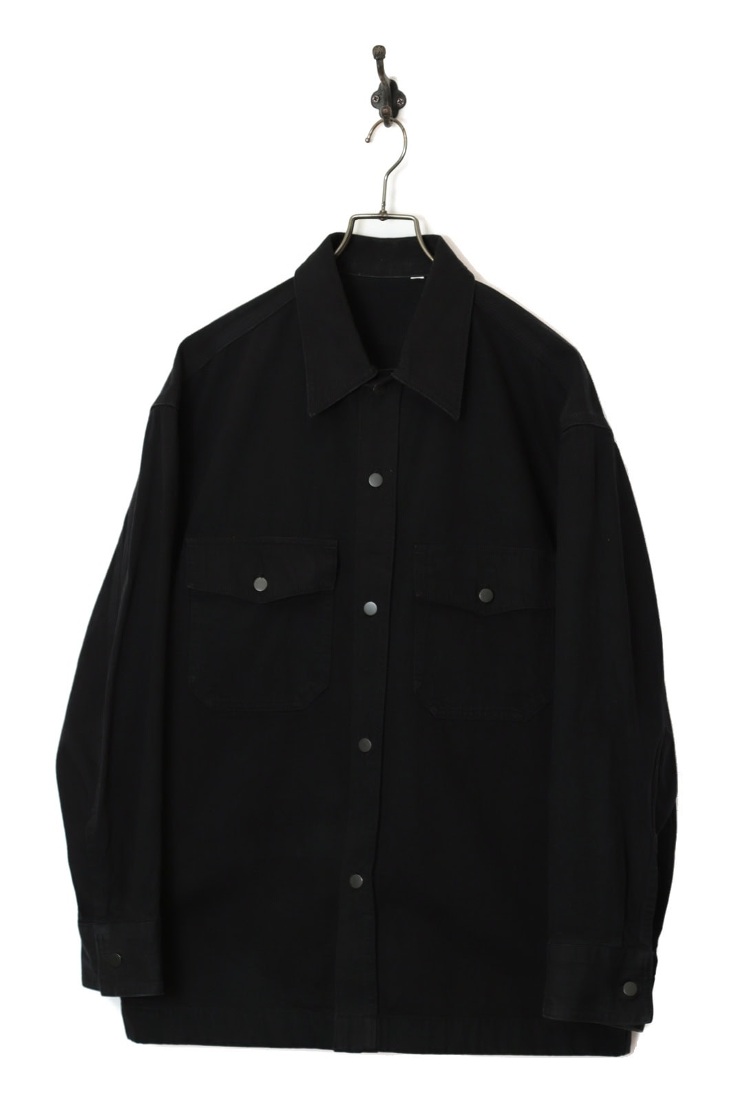 VINTAGE BLACK DENIM JACKET/XL