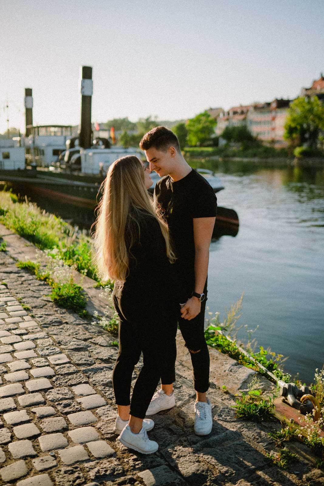 Paarshooting an der Donau