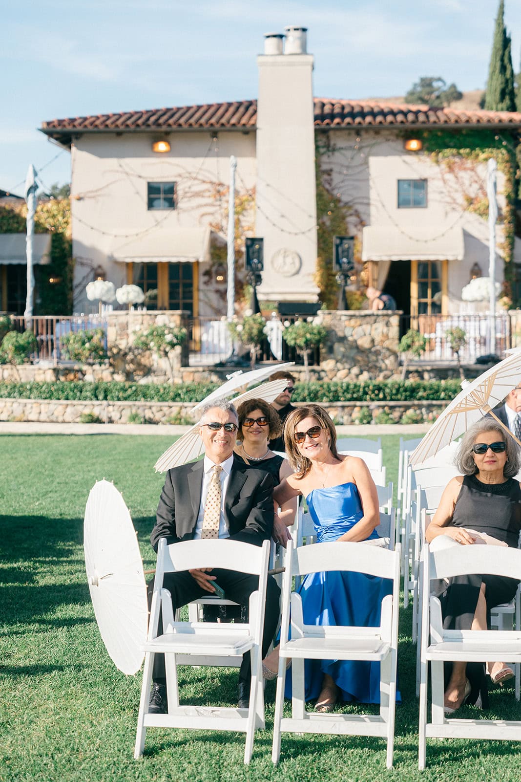 Andrea Gallucci - Destination Wedding Photographer- Amalfi Coast Positano Santorini Barcellona Rome Ravello Paris New York photo of the guests during wedding ceremony