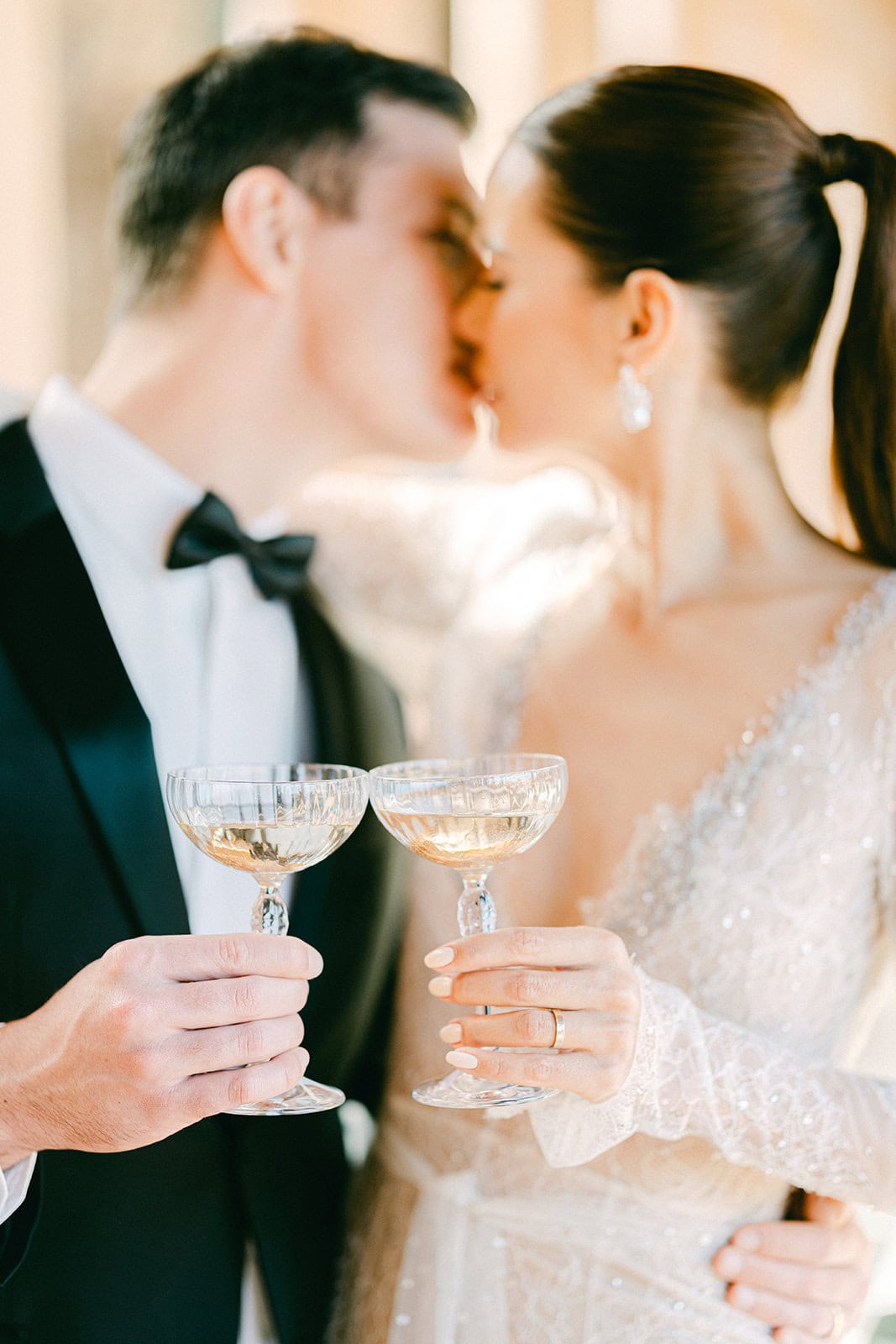 Andrea Gallucci - Destination Wedding Photographer- Amalfi Coast Positano Santorini Barcellona Rome Ravello Paris New York bride and groom toasting during their wedding reception in Morocco