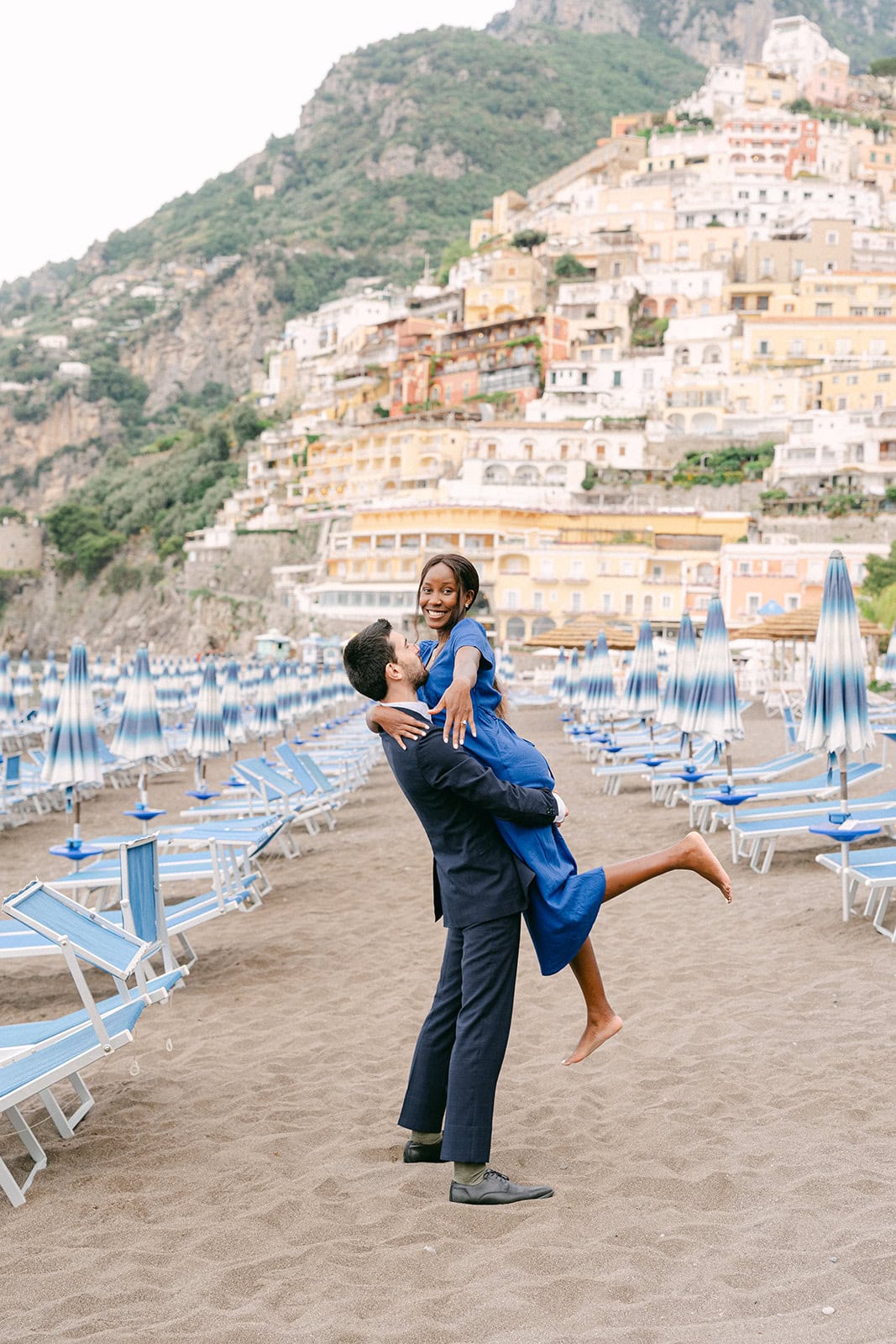 Andrea Gallucci - Destination Wedding Photographer- Amalfi Coast Positano Santorini Barcellona Rome Ravello Paris New York Italy photographer documenting just engaged couple in Positano