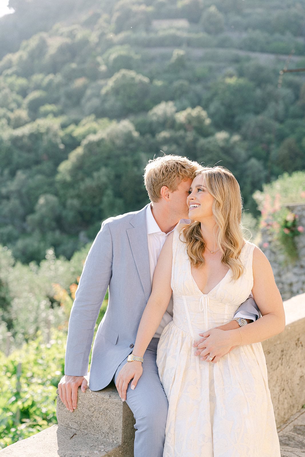 Andrea Gallucci - Destination Wedding Photographer- Amalfi Coast Positano Santorini Barcellona Rome Ravello Paris New York summer engagement portraits by Italy photographer