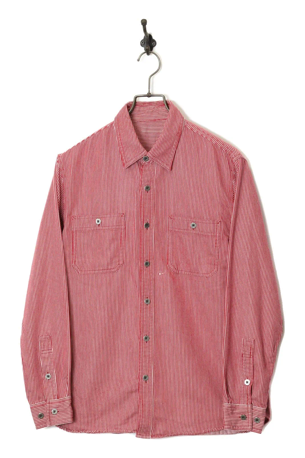 USED EDDIE BAUER STRIPE SHIRT/M
