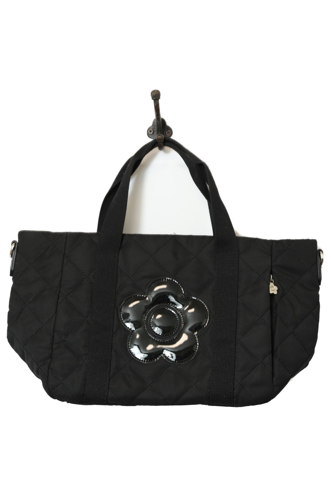 USED MARY QUANT QUILTING HAND BAG/F