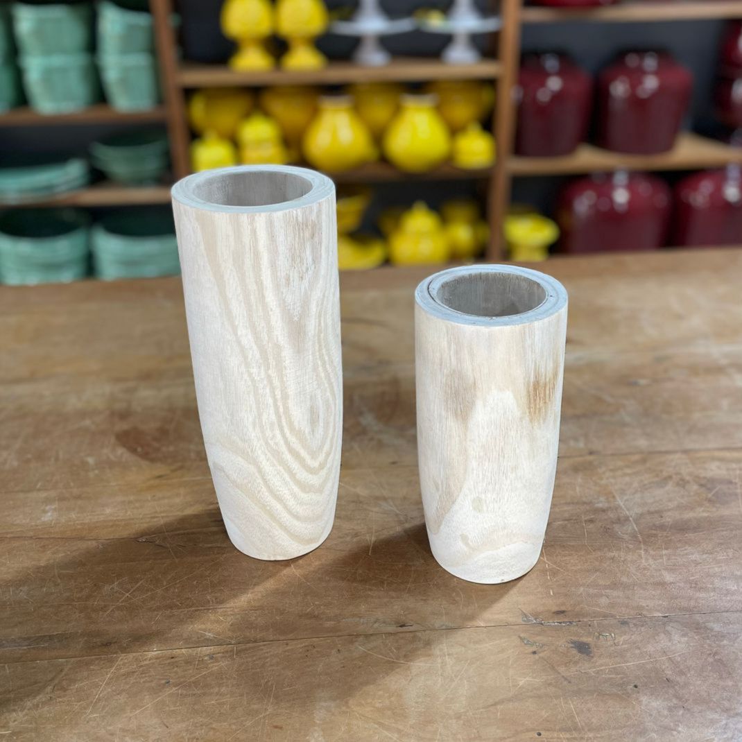 VASO MADEIRA BRANCA