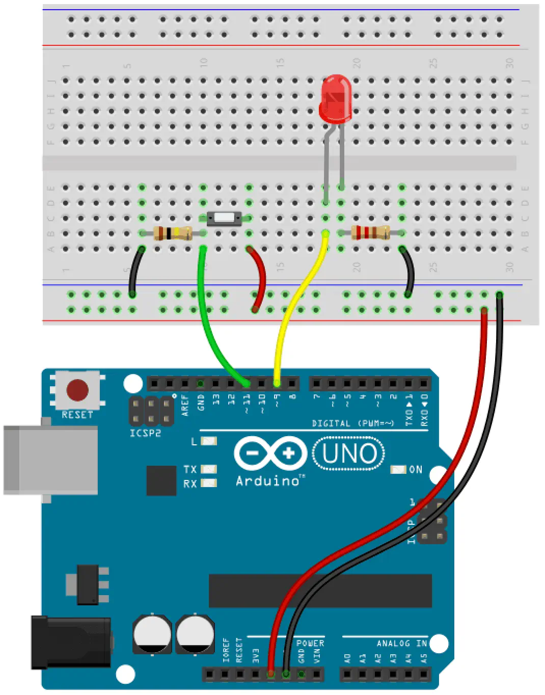 Arduino Taster Schaltplan 11