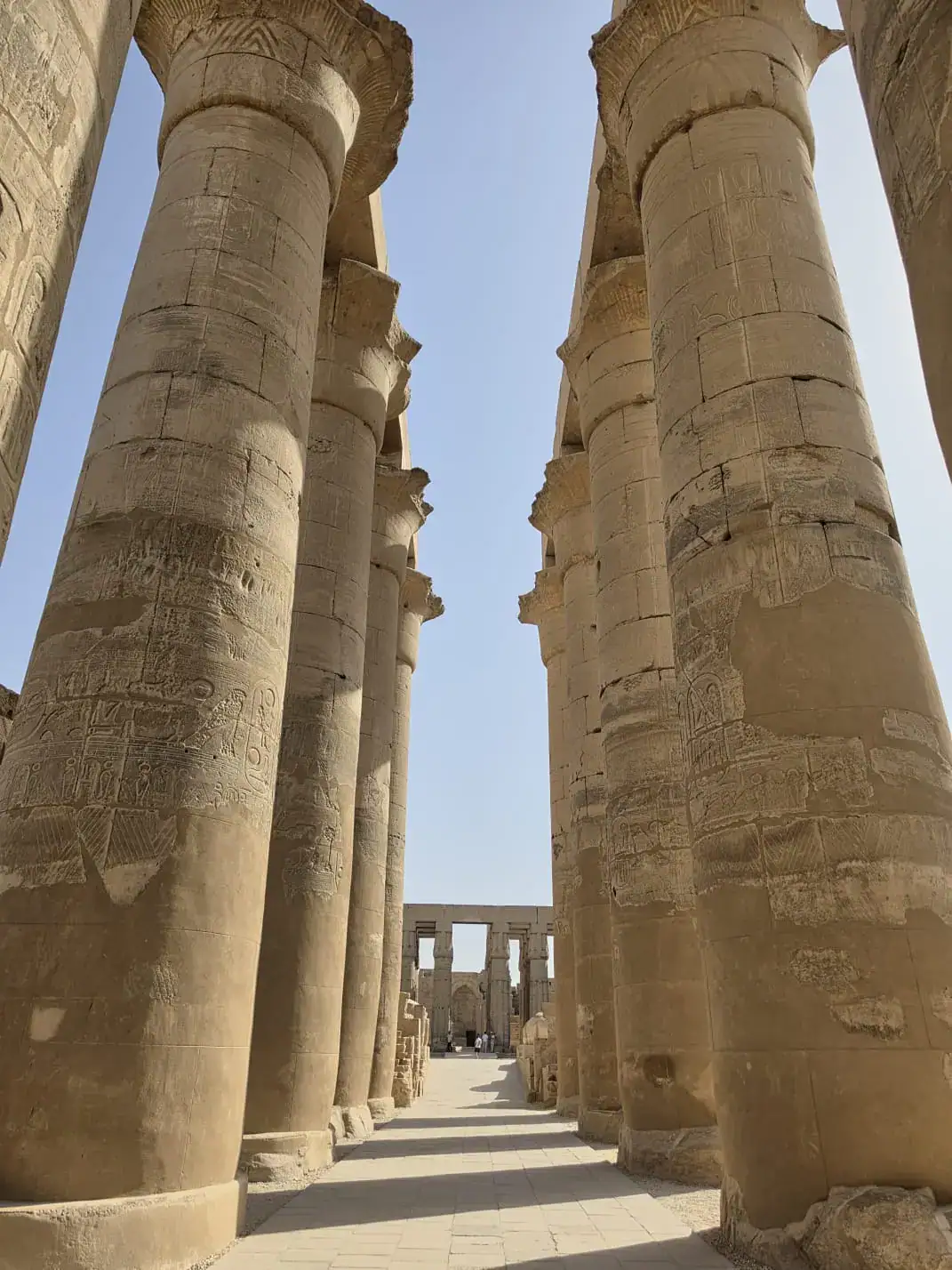 Great Colonnade of Amenhotep III at Luxor Temple